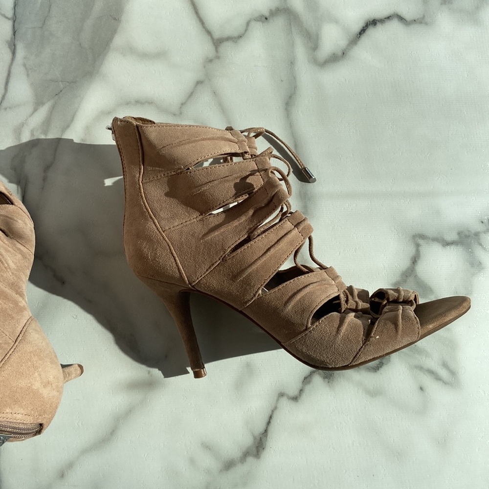 Jessica Simpson Lace Up Heels - Picture 5 of 7